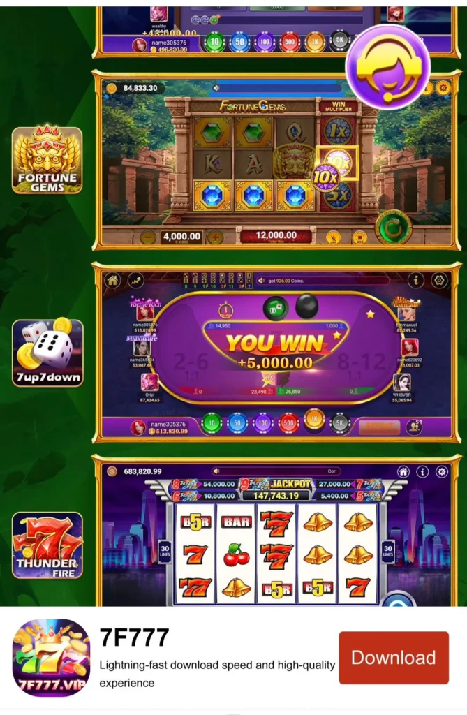 7f777 Game Downoad