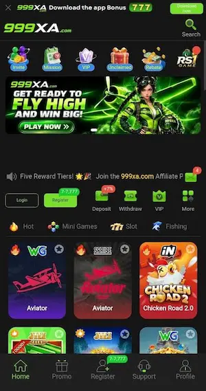 999XA Game Registered